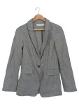 Vorschaubild 1 von Damen Blazer Grau Gr. 34, XS Klassisch Business