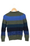 Vorschaubild 2 von Herren Pullover Gr. 44/XS Mehrfarbig Gestreift Strick Casual
