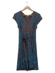Vorschaubild 1 von Freizeitkleid Damen Mehrfarbig Gr. 44/XXL Viskose Elasthan Casual