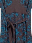 Vorschaubild 2 von Freizeitkleid Damen Mehrfarbig Gr. 44/XXL Viskose Elasthan Casual