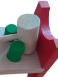 Vorschaubild 2 von Klopfbank Holzspielzeug Kinder Motorikspielzeug Mehrfarbig Holz