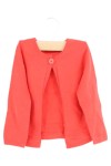 Vorschaubild 1 von Kinder Strickjacke Gr. 80 Rot Baumwolle Casual Cardigan