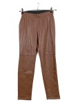 Vorschaubild 1 von Leggings Damen Gr. W28/36/S Braun Polyester Uni Modern Alltag L29