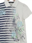 Vorschaubild 3 von Damen Poloshirt Gr. 40 Maritim Streifen Fisch-Motiv
