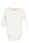 Vorschaubild 1 von Baby Body Gr. 74 Weiß Baumwolle Langarm Punkte Kinder