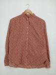 Vorschaubild 2 von Damen Hemdbluse Gr. 36/S Mehrfarbig Blumenmuster Baumwolle