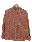 Vorschaubild 1 von Damen Hemdbluse Gr. 36/S Mehrfarbig Blumenmuster Baumwolle