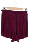 Vorschaubild 1 von Damen Shorts XS Lila Plissee Paperbag-Bund Casual Modisch