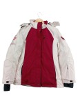 Vorschaubild 1 von Damen Outdoorjacke Gr. 42 Pink Weiß Aqua-Trail Wasserdicht