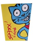 Vorschaubild 1 von Leinwand Bild Katze Comic Kinderzimmer Deko Mehrfarbig