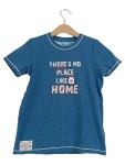 Vorschaubild 1 von lief! T-Shirt Gr. 116 Blau Meliert Baumwolle Kurzarm Freizeit