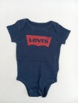 Vorschaubild 2 von Baby Body Kinder Gr. 62 Blau Logo Baumwolle