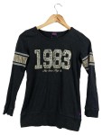 Vorschaubild 1 von Langarmshirt Kinder Schwarz Gr. 146 Baumwolle Tierdruck Casual Freizeit