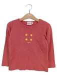 Vorschaubild 1 von Mädchen Langarmshirt Longsleeve 110 Rosa mit Smileys Baumwolle