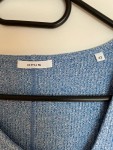 Vorschaubild 3 von Damen Langarmshirt Gr. 42 Blau Meliert Casual