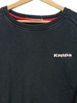 Vorschaubild 2 von Sweatshirt Herren Schwarz Gr. 52/L Baumwolle Polyester Logo-Print Langarm