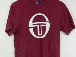 Vorschaubild 2 von Sportshirt Herren Gr. 52/L Rot Baumwolle Logo-Print Sportlich