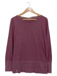 Vorschaubild 1 von Langarmshirt Damen Gr. 38/M Lila Meliert Baumwolle Casual
