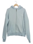Vorschaubild 1 von Sweatjacke Herren Blau Gr. 54/XL Baumwolle Uni Casual Langarm Freizeit