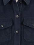 Vorschaubild 2 von Damen Leichte Jacke Hemd Jacke Gr. 34/XS Blau Casual