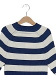 Vorschaubild 2 von Damen Strickkleid 36/S Maritim Gestreift Midi Mehrfarbig