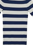 Vorschaubild 3 von Damen Strickkleid 36/S Maritim Gestreift Midi Mehrfarbig