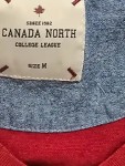 Vorschaubild 4 von Pullover Herren Rot Gr. 50/M Baumwolle Uni Casual Langarm Freizeit