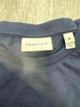 Vorschaubild 3 von Herren T-Shirt Basic Blau Gr. M Baumwolle Kurzarm