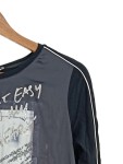 Vorschaubild 2 von Langarmshirt Damen Gr. 38/M Schwarz Casual Polyester