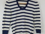 Vorschaubild 2 von Damen Pullover Gr. 38/M gestreift maritim 3/4-Arm