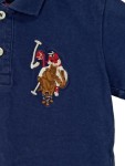 Vorschaubild 2 von Poloshirt Jungen Gr. 104 Blau Casual