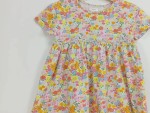 Vorschaubild 3 von Sommerkleid Kinder Mehrfarbig Gr. 104 Baumwolle Blumenmuster Farbenfroh