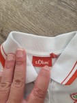 Vorschaubild 5 von Kinder Poloshirt Gr. 104 Weiß Kurzarm Logo Print Casual