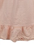 Vorschaubild 3 von Kinder Sommerkleid Gr. 152 Casual Mehrfarbig Gestreift Rüschen