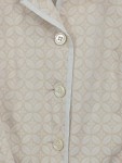 Vorschaubild 3 von , Damen Übergangsmantel Gr. 38 Beige Modern Grafisches Muster