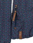 Vorschaubild 2 von Damen Leichte Jacke Gr. 40/L Blau mit Herzen Casual