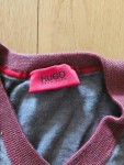 Vorschaubild 3 von Herren Pullover V-Ausschnitt Grau XL Baumwolle Casual