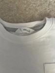 Vorschaubild 7 von T-Shirt Kinder Gr. 104 Weiß Baumwolle Uni Basic Kurzarm Alltag
