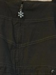 Vorschaubild 3 von Damen Trägerkleid Gr. 40 Grau Modern mit seitlicher Schnürung