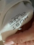 Vorschaubild 3 von Langarmshirt Kinder Gr. 146 Weiß Baumwolle Elasthan Rippstrick