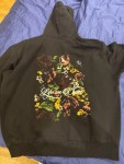 Vorschaubild 2 von Herren Kapuzenpullover Hoodie Streetwear Schwarz 2XL