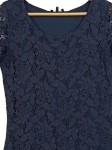 Vorschaubild 2 von Damen Spitzenkleid Gr. 34 Blau Elegant Sommerkleid
