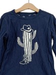 Vorschaubild 2 von Langarmshirt Jungen 110 Blau Casual Kaktus Motiv