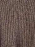 Vorschaubild 5 von Damen Strickjacke Gr. 42 XL Braun Rippstrick Glitzer Langarm
