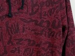 Vorschaubild 3 von Herren Hoodie Kapuzenpullover Rot Gr. 46/S Streetwear