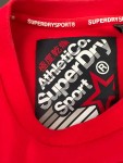 Vorschaubild 3 von Damen Sweatshirt Rot Logo-Print Baumwolle Gr. 40 L Freizeit