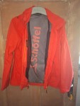 Vorschaubild 5 von Damen Outdoorjacke Gr. 42/XL Orange mit Kapuze