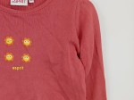 Vorschaubild 2 von Mädchen Langarmshirt Longsleeve 110 Rosa mit Smileys Baumwolle