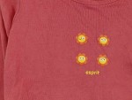Vorschaubild 3 von Mädchen Langarmshirt Longsleeve 110 Rosa mit Smileys Baumwolle