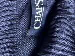 Vorschaubild 2 von Pullover Damen Blau Gr. 40/L Baumwolle Strukturmuster Casual Langarm